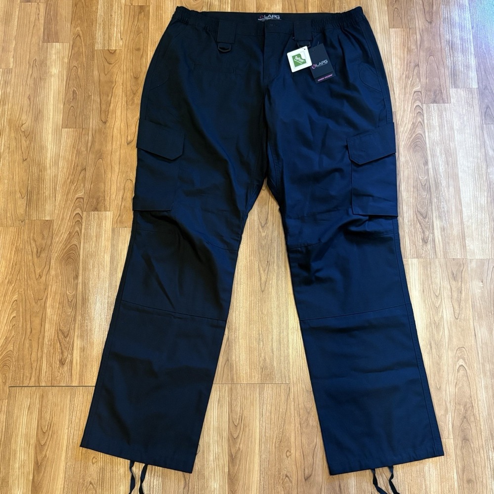 LAPG LA Police Gear Women's Operator Tactical Pants 18-Regular Black Teflon NWT
